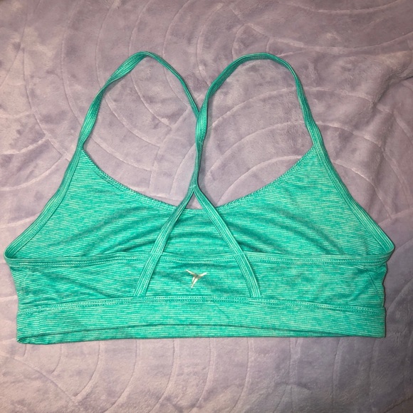 OldNavy Green Sports Bra - Picture 2 of 3